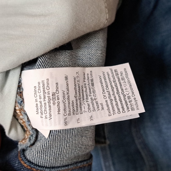 Madewell button fly denim shorts 28 - Picture 4 of 4